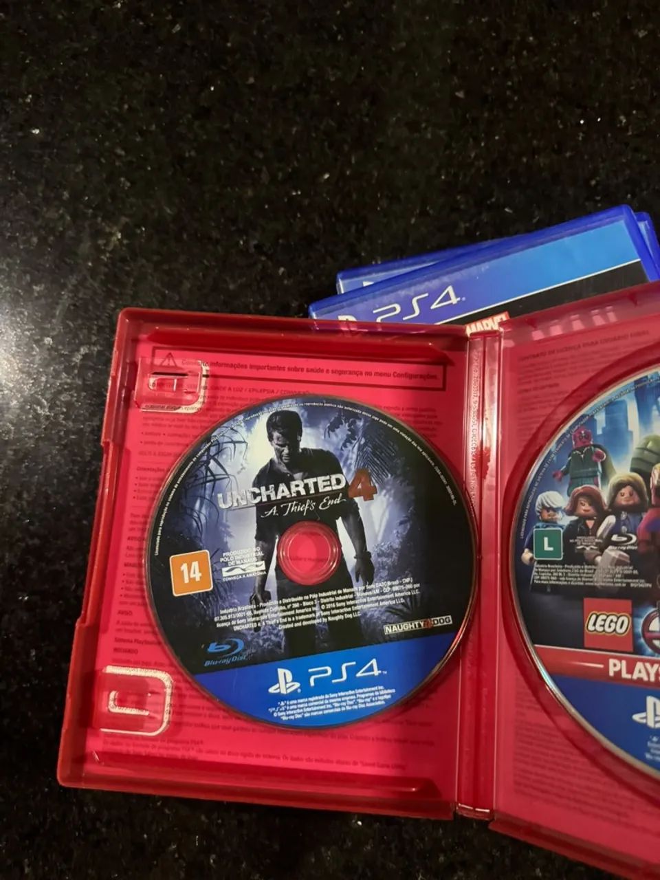 Ps4 slim 500gb, com jogos - Foto 3