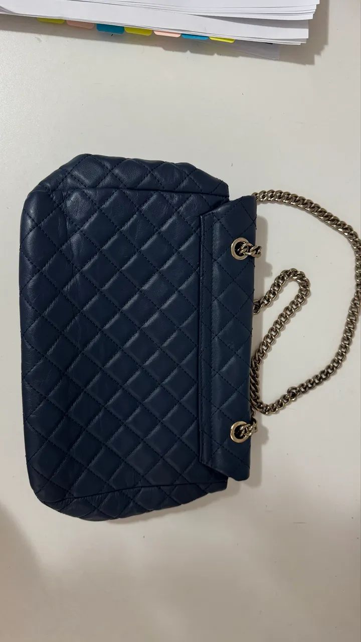 Bolsa capodarte azul petróleo  - Foto 3
