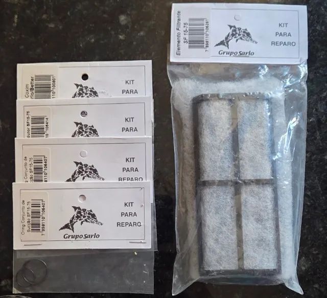 Peças Reposição Filtro Sarlo SF15-75