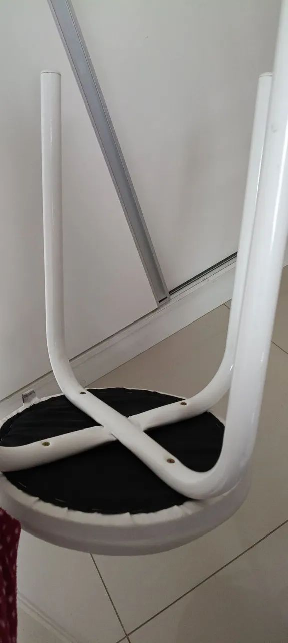 Banco Baixo Tok Stok Branco - Foto 2