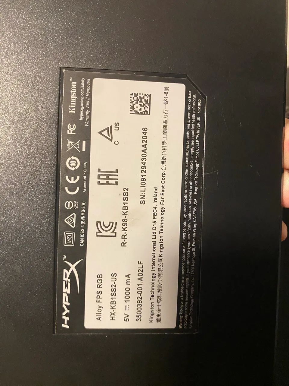 Teclado mecânico hyperx  - Foto 2