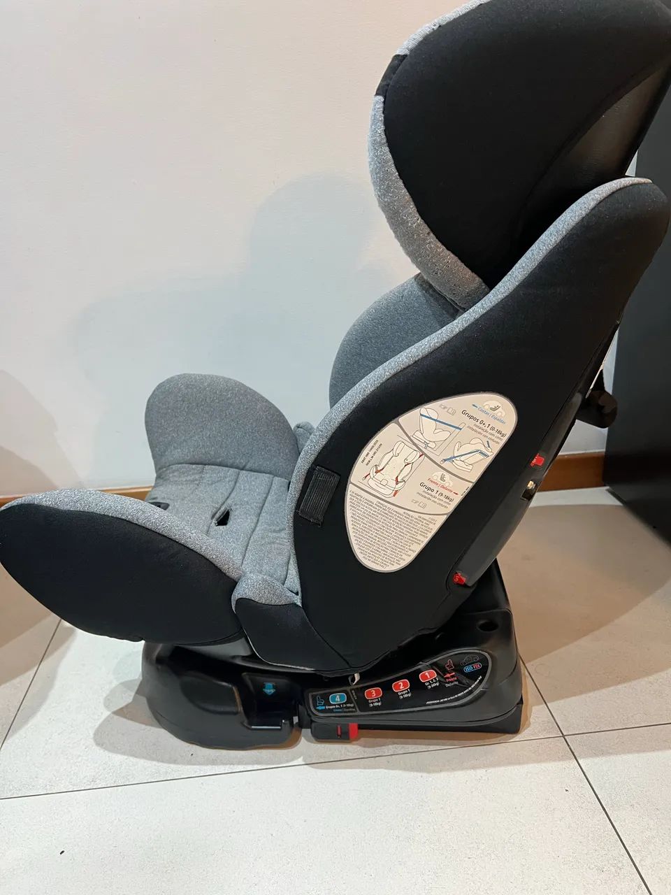 Cadeirinha multifix 0-36 quilos com isofix - Foto 3