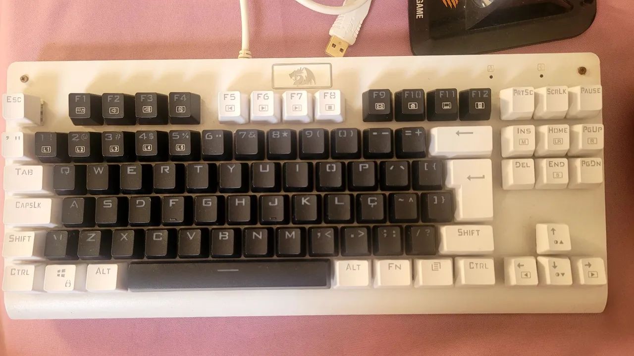 KIT TECLADO MECÂNICO+MOUSE REDRAGON (+mouse bungee extra) - Foto 3