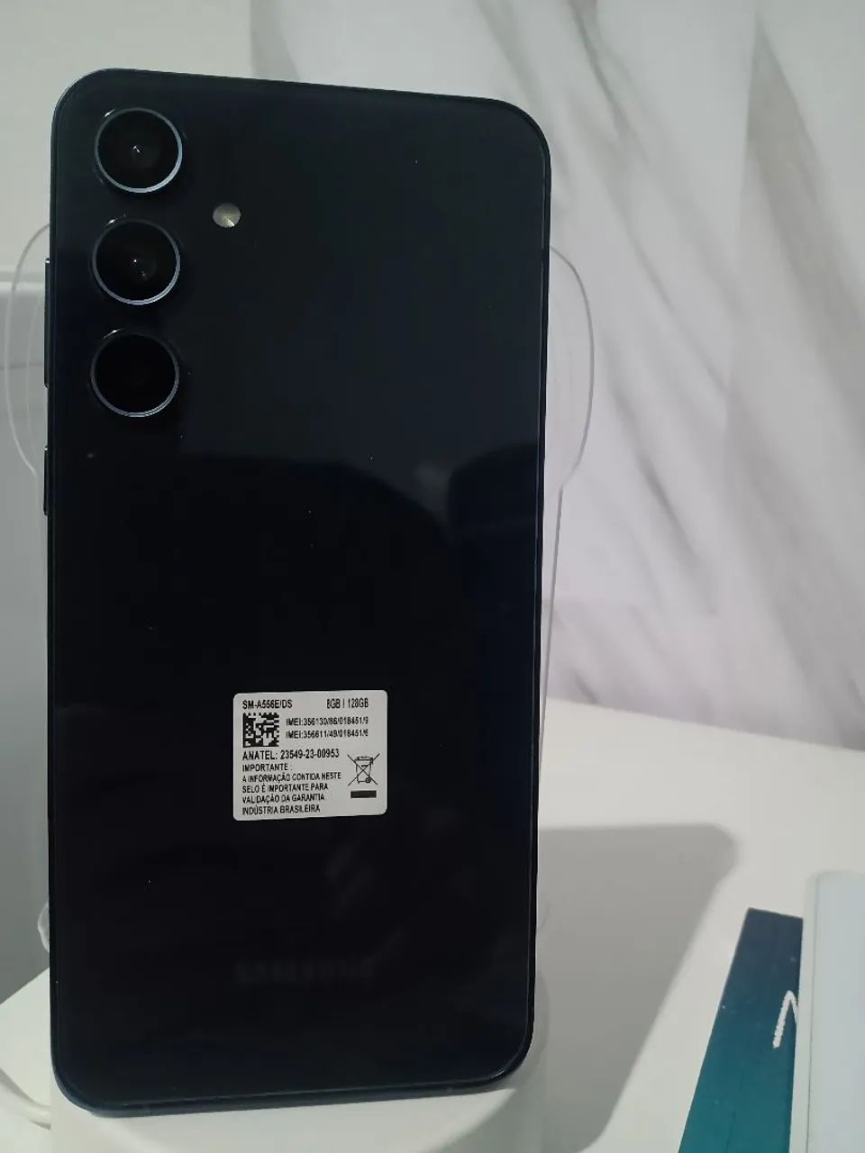 Samsung Galaxy a 55 8 de memória RAM aparelho zero  - Foto 5