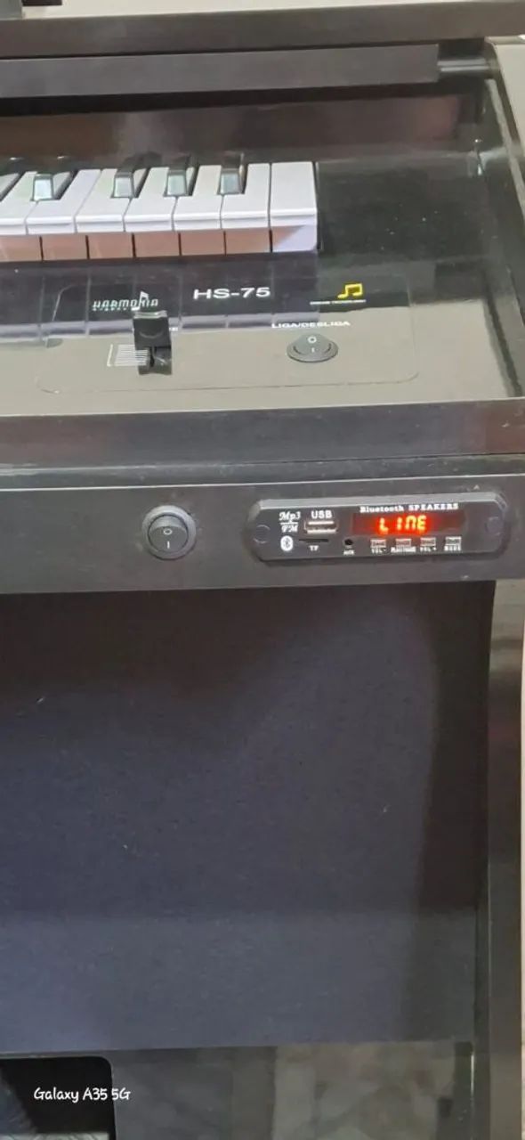 Órgão Eletrônico Harmonia HS-75 - Excelente Estado - Foto 2