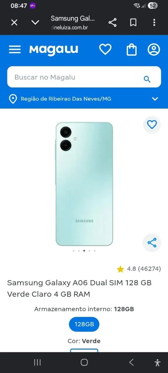 SANSUNG A06 256GB