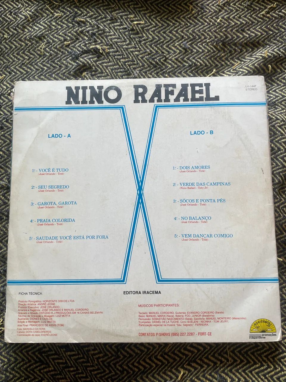 LP Nino Rafael - Vem Dançar Comigo 1990 - Foto 3