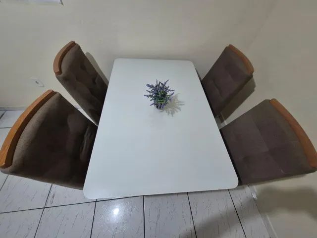 Mesa de jantar quadrada 65579521651713122