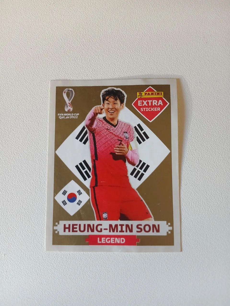 Figurinha legend Son Gold (Qatar 2022) - Foto 3