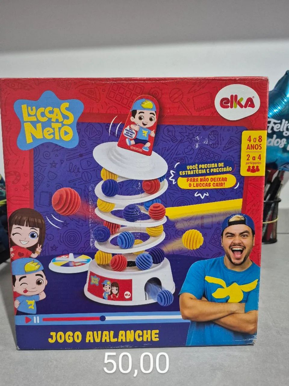 Jogo Avalance - Luccas Neto