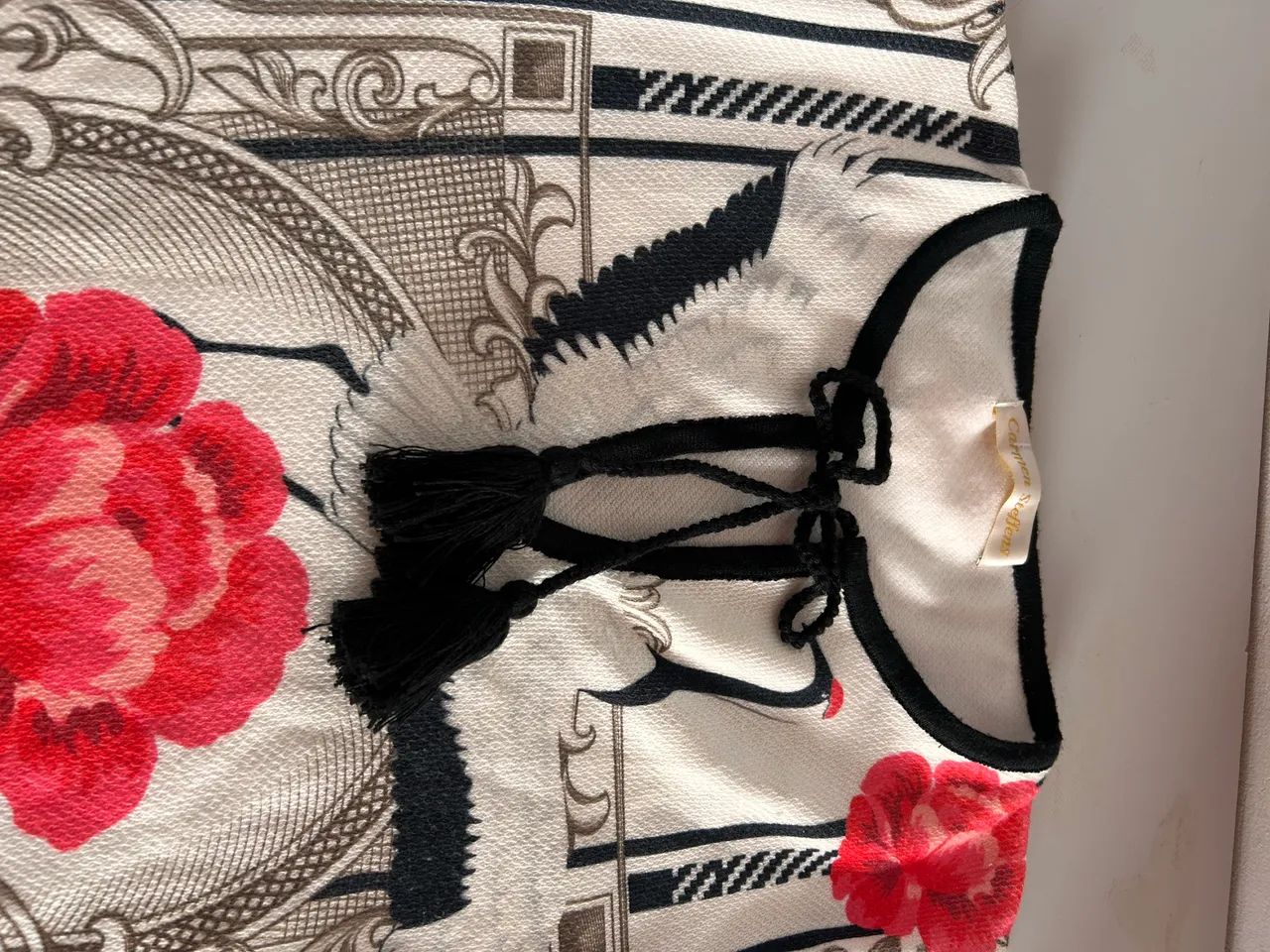 Vestido Carmen Steffens estampado G - Foto 4