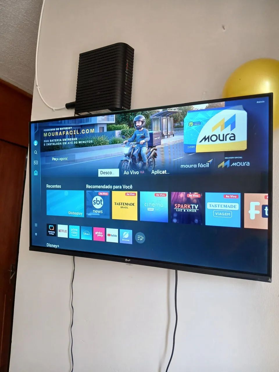 Smartv 32 polegadas semi nova!! - Foto 2