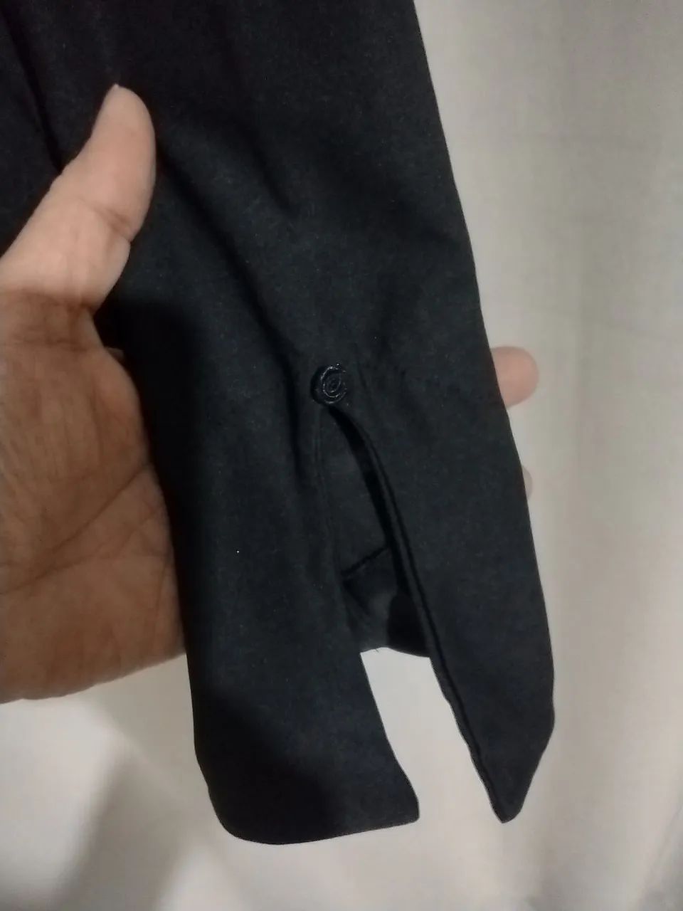 Blusa manga longa com decote quadrado - Foto 2
