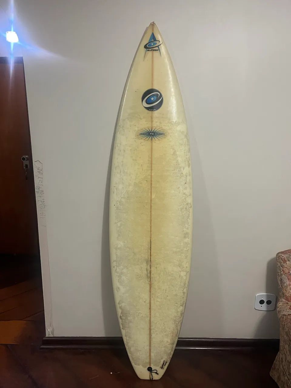 Prancha de surf S-PRO ( Almir Salazar ) + capa de toalha
