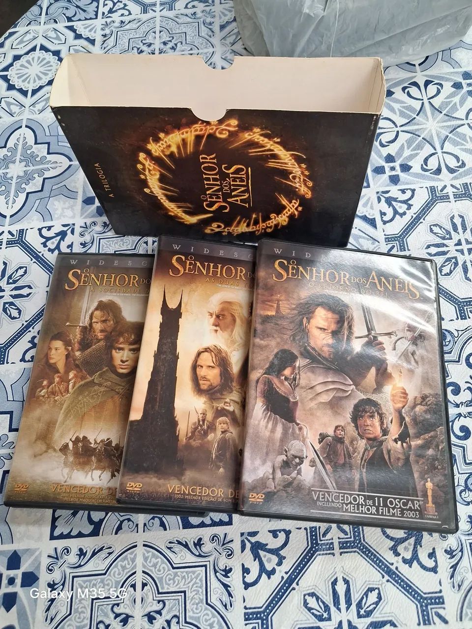 DVD VIDEO O SENHOR DOS ANEIS  - Foto 2