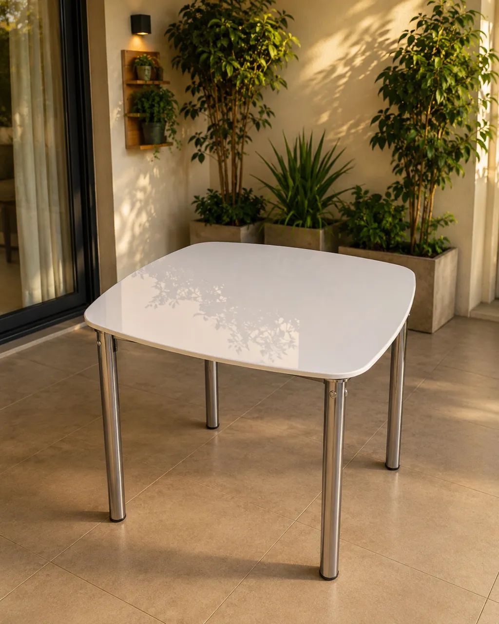 Mesa Nova MDF + Vidro Nova - Foto 2