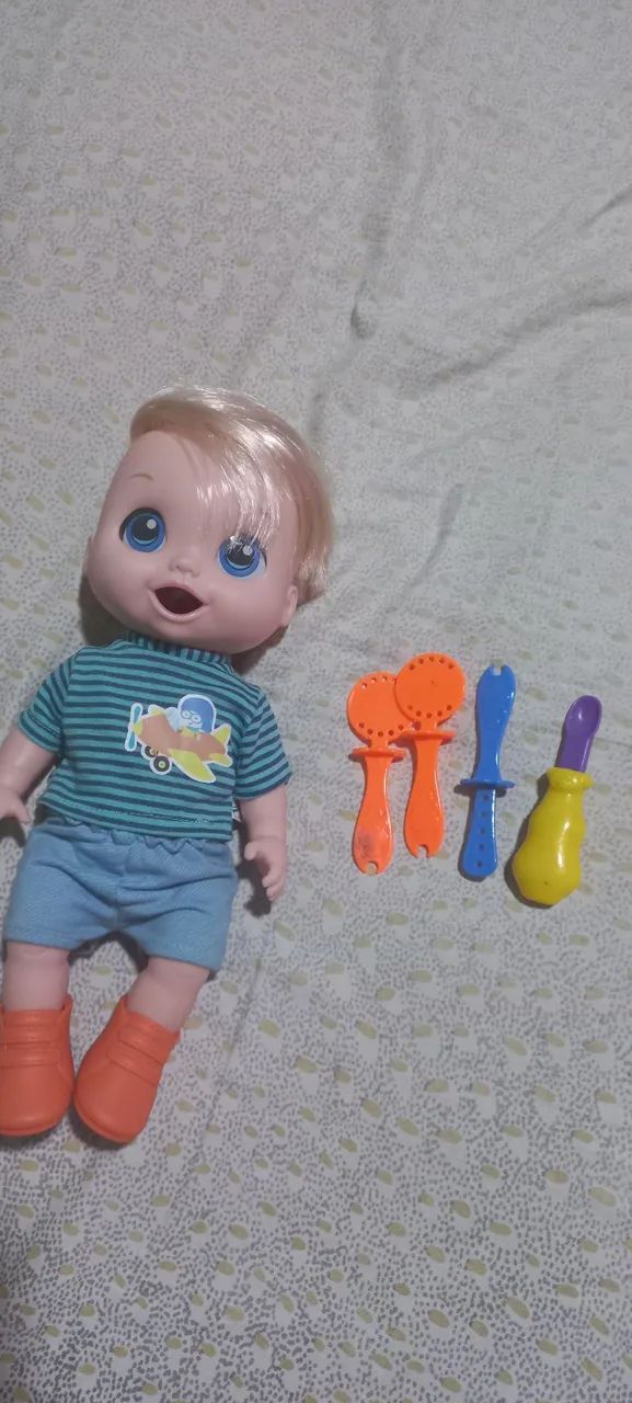 Boneco menino comidinha - Foto 3