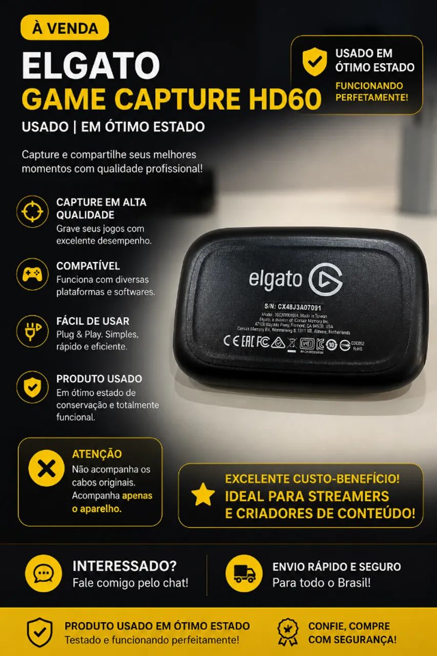 El gato HD60 S