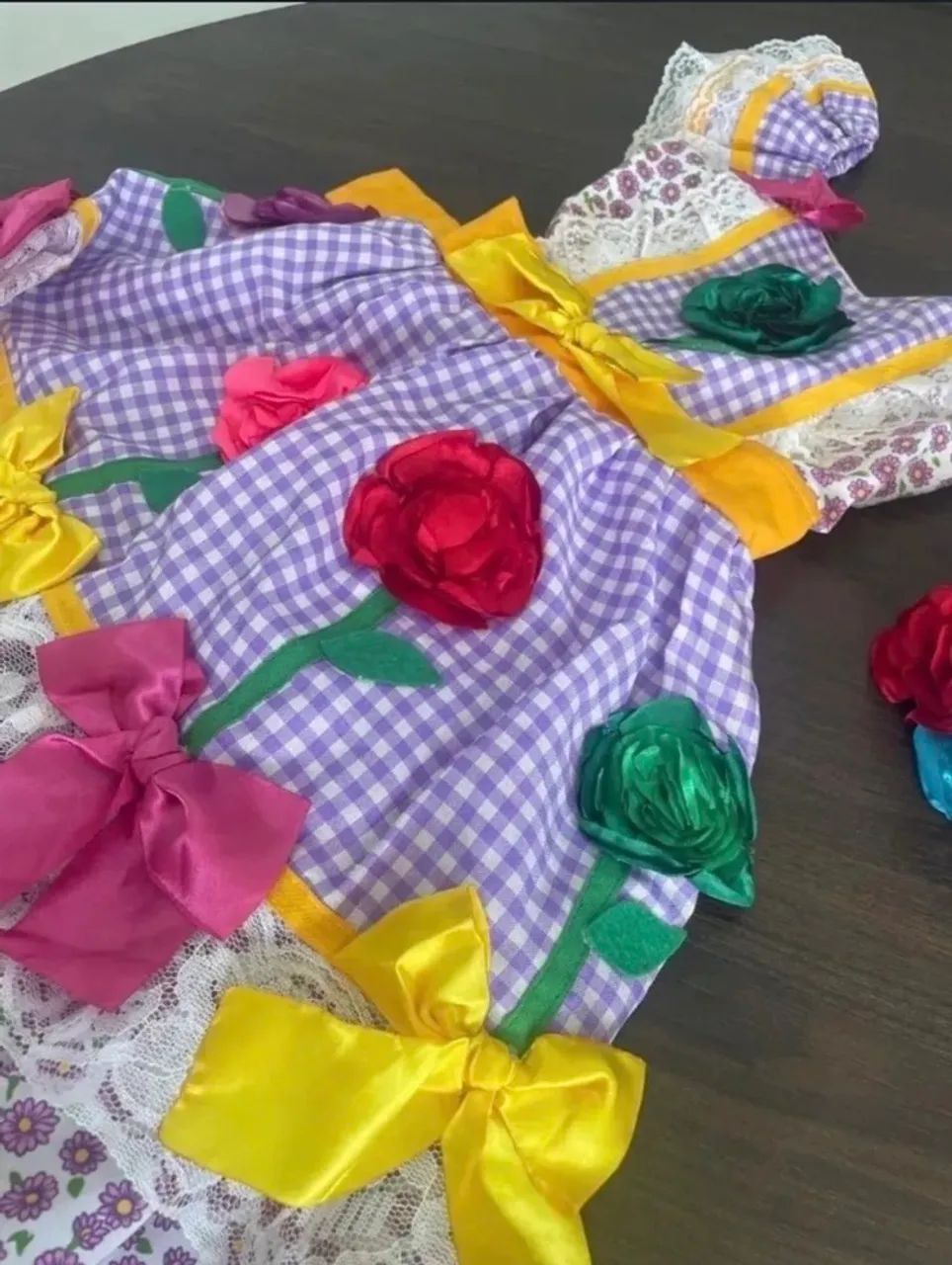 Vestido feminino para festas juninas  - Foto 4