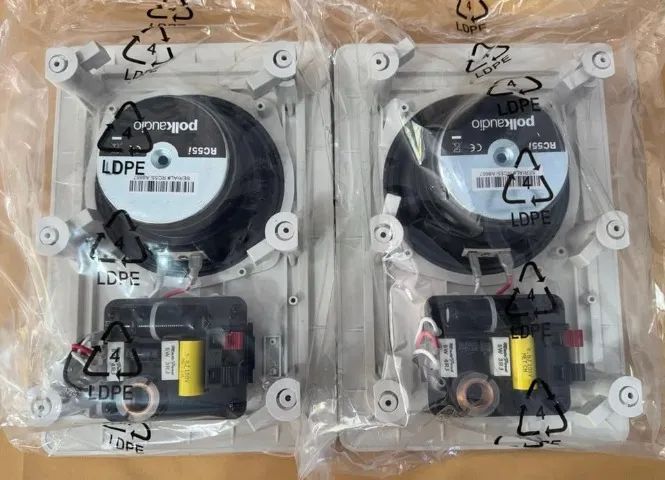 Par de caixas de embutir Acústicas Polk Audio Rc55i - Par 100W Rms - Foto 4