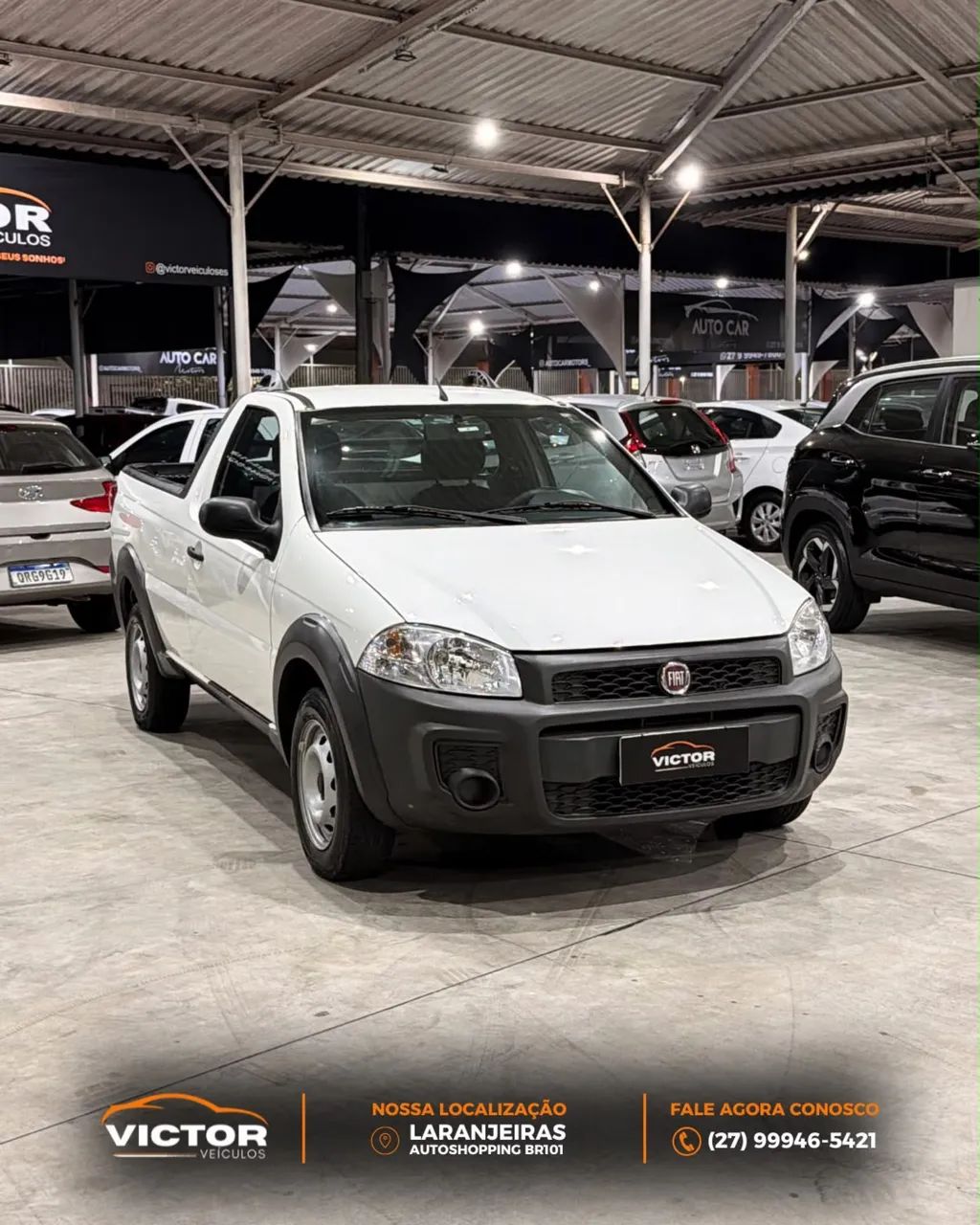 Fiat Strada Working Hard 1.4 Fire Flex 8V CS 2020 - Foto 3