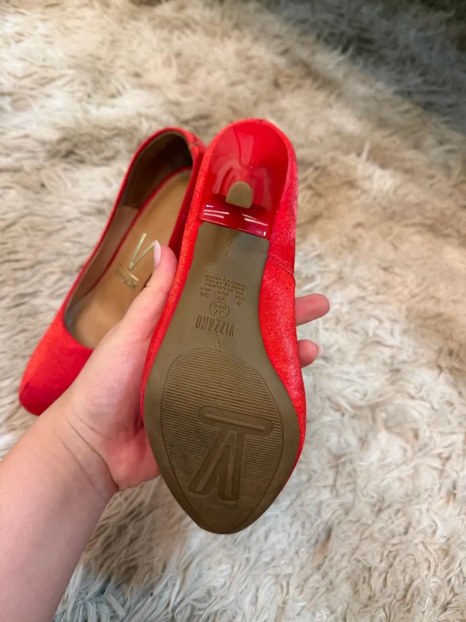 Sapato vizzano vermelho  - Foto 5