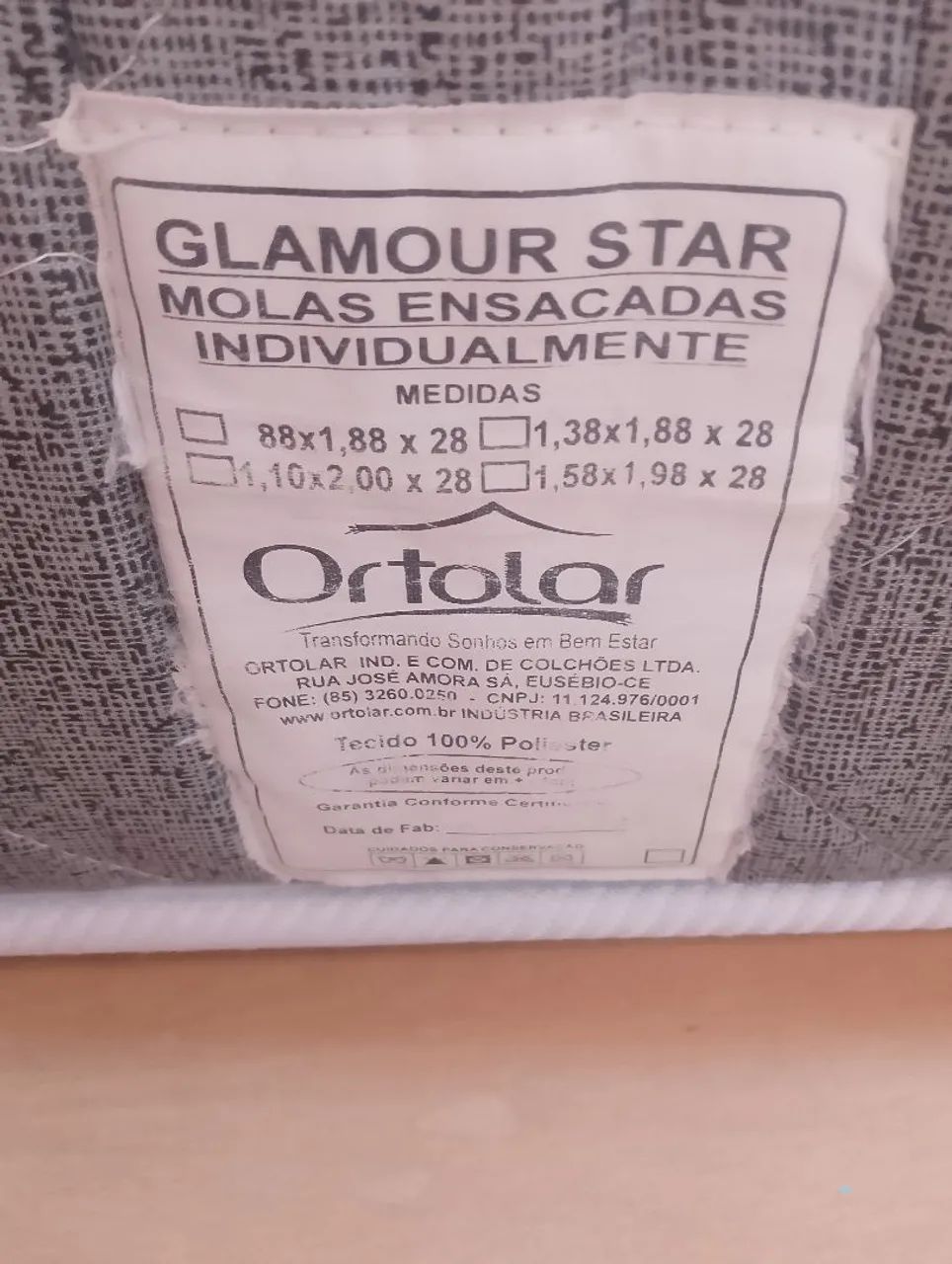 CAMA DE MADEIRA COM COLCHÃO  - Foto 3