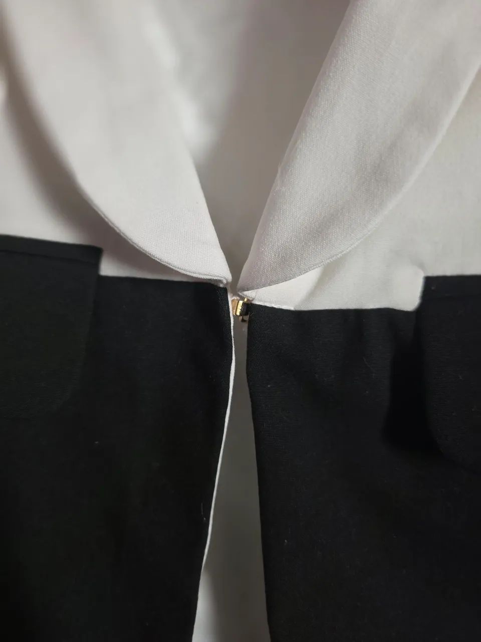 Blazer Rabush Preto e Branco - Foto 2
