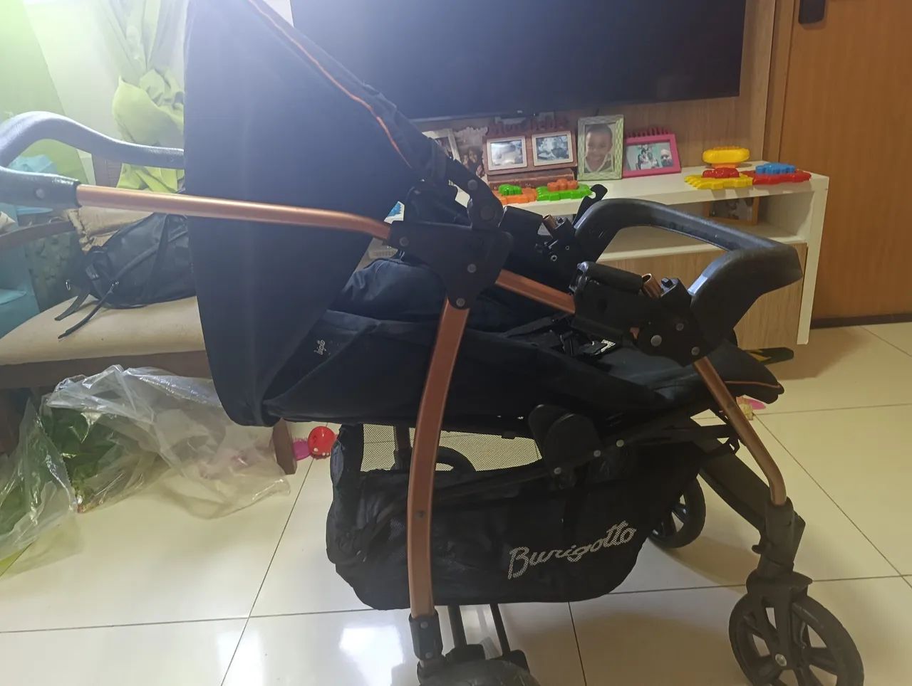 Carro de bebê Borigoto  - Foto 3