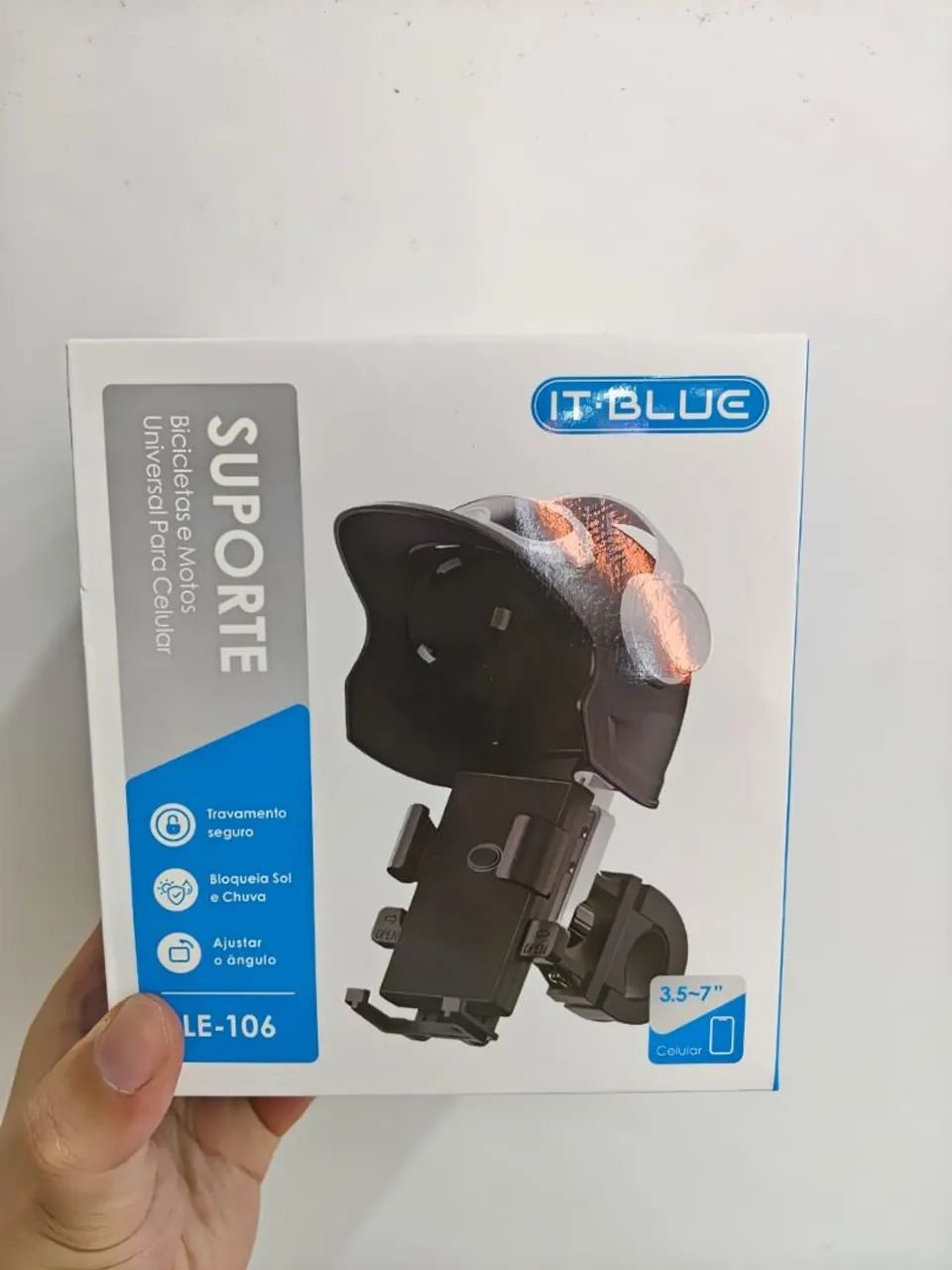 Suporte de Celular pra Moto Capacete 