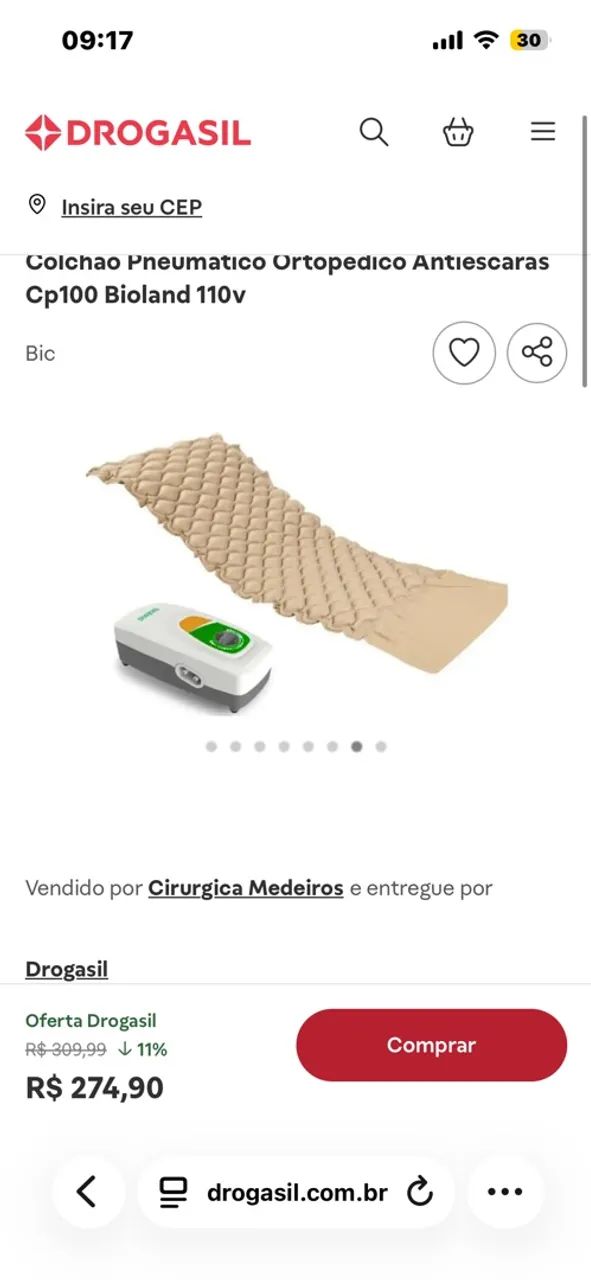 Colchão pneumático ortopédico  - Foto 5