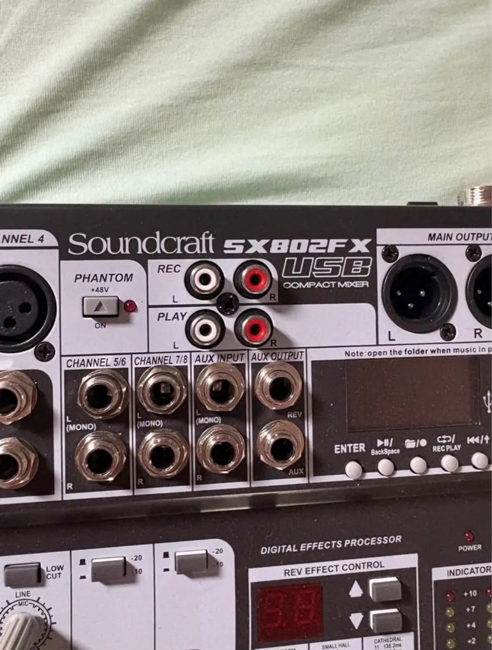 Mesa de som soundcraft  - Foto 2