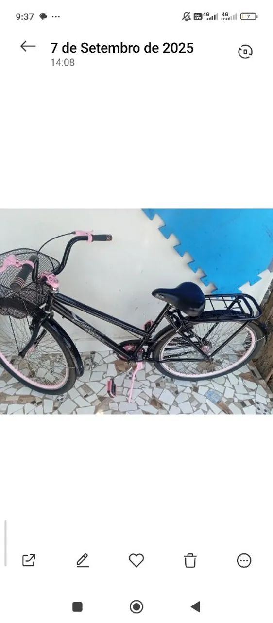 Vendo essa bicicleta seme nova - Foto 2