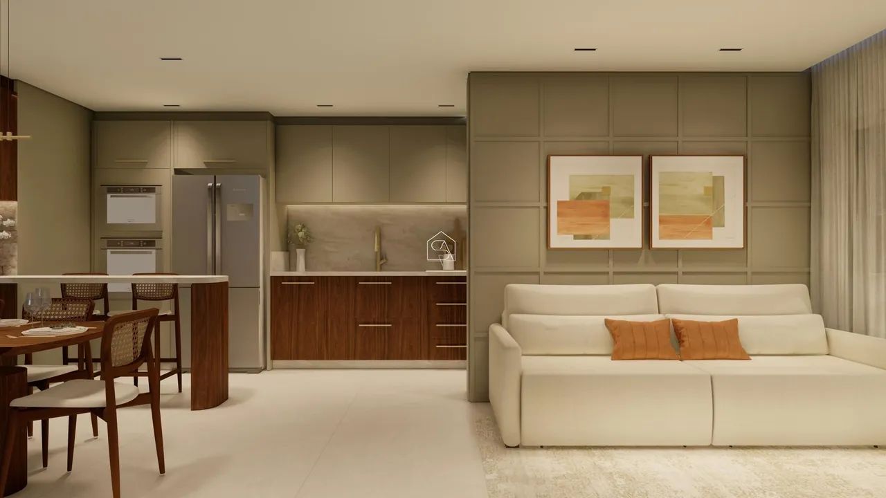 Apartamento 2 quartos, 1 suíte em Barreiros - Foto 3