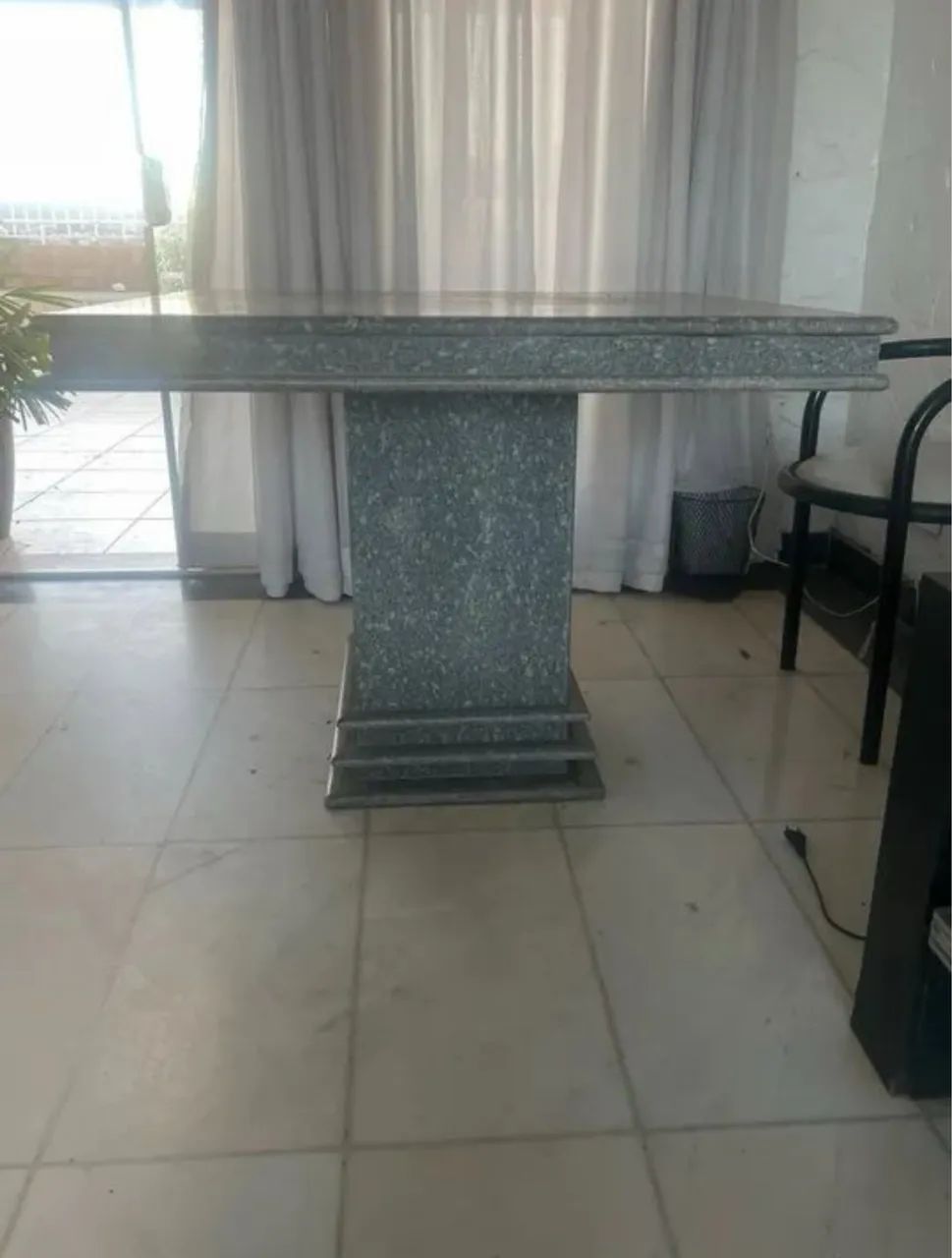 Mesa de Granito cinza quadrada  - Foto 2