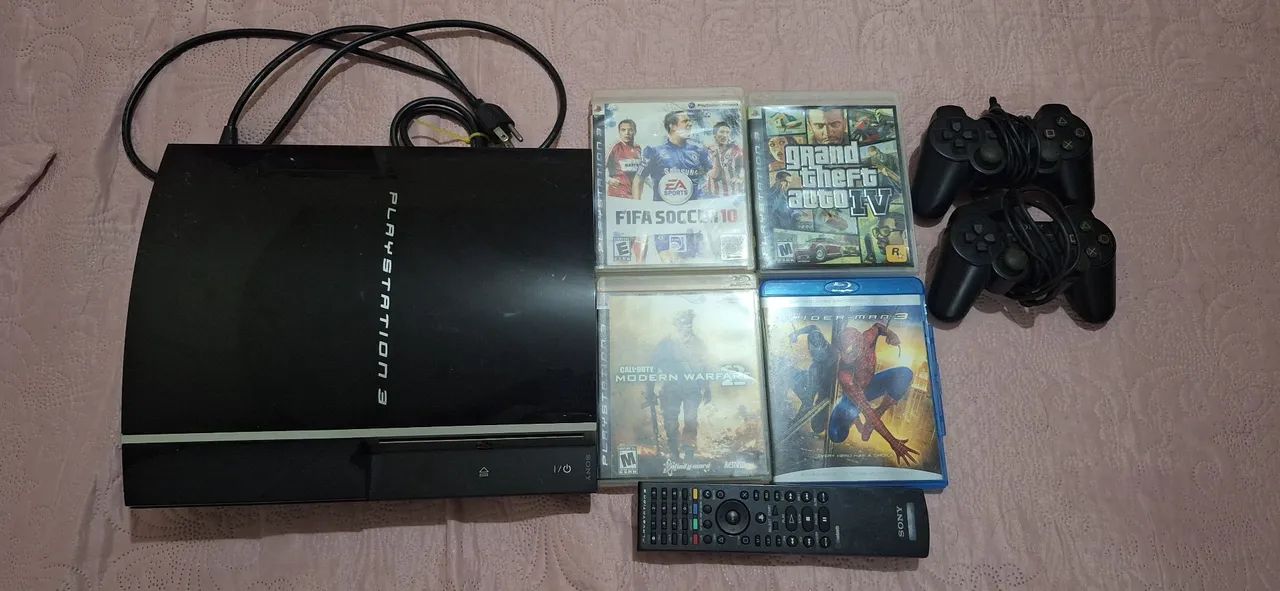 Ps3 com jogos - Jogos de Vídeo Game - Quintino Cunha, Fortaleza