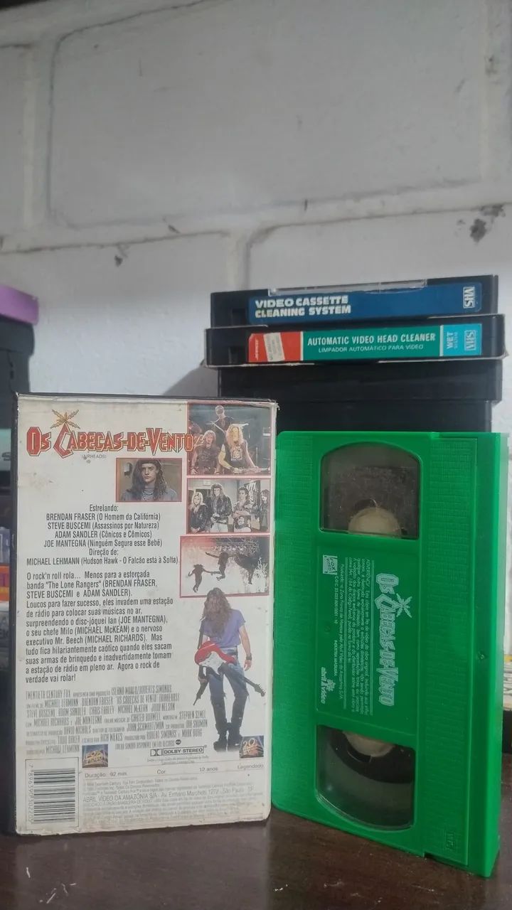 VHS os cabeça de vento  - Foto 3