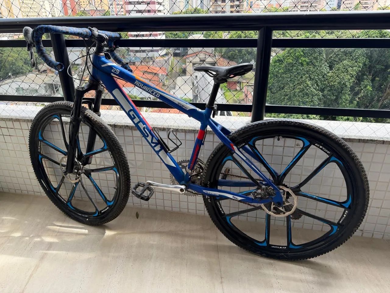Bicicleta GTS M1 Advanced Aro 29 - Top, com rodas esportivas - Foto 3