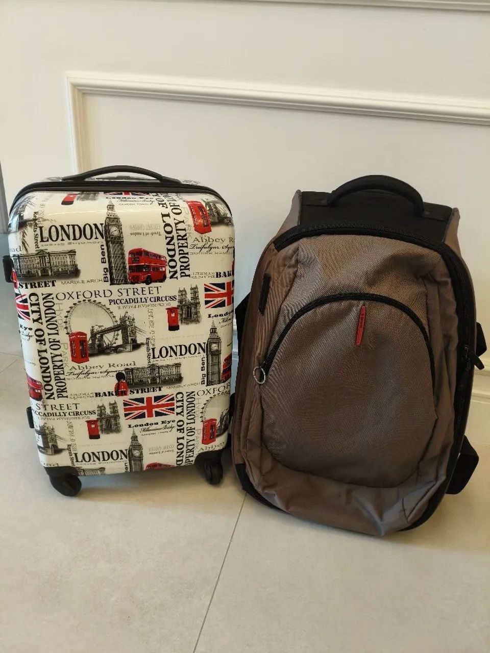 Jogo de malas Samsonite e London