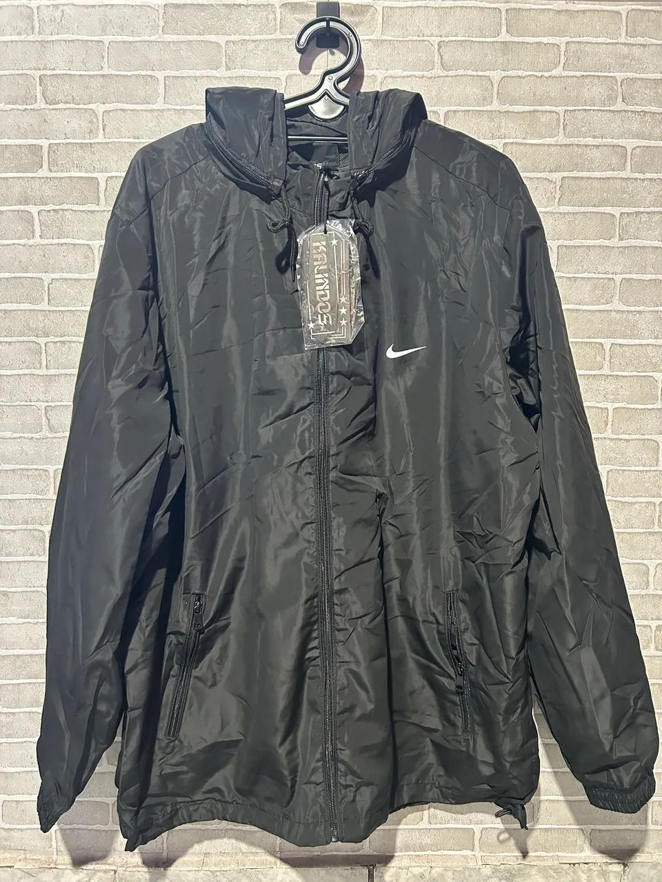 Corta vento nike preto