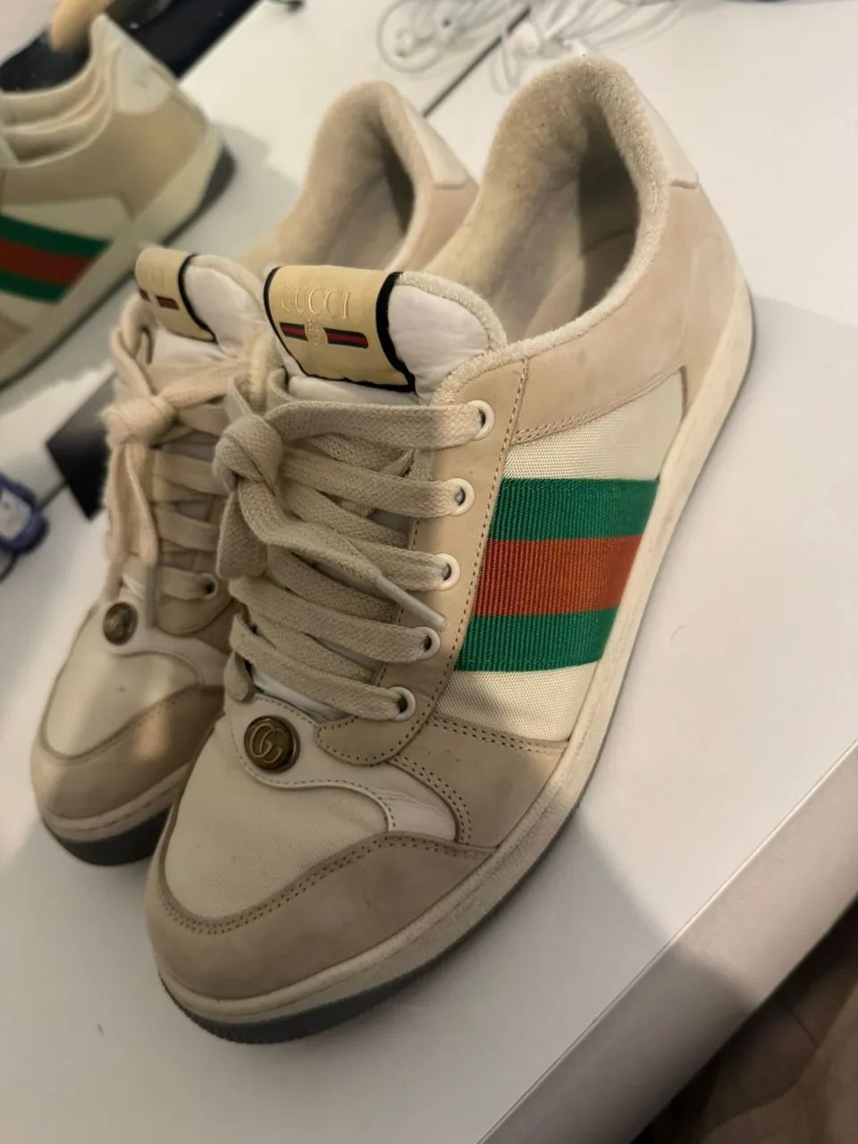 Tênis Gucci clássico original  - Foto 4