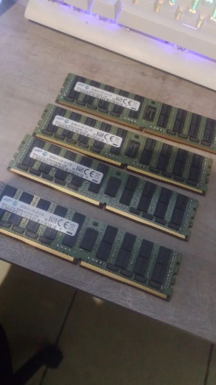 MEMÓRIA DDR4 128gb 4x32 (servidor) - Foto 2