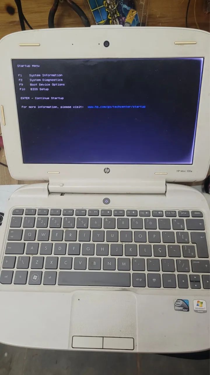 notebook antigo HP