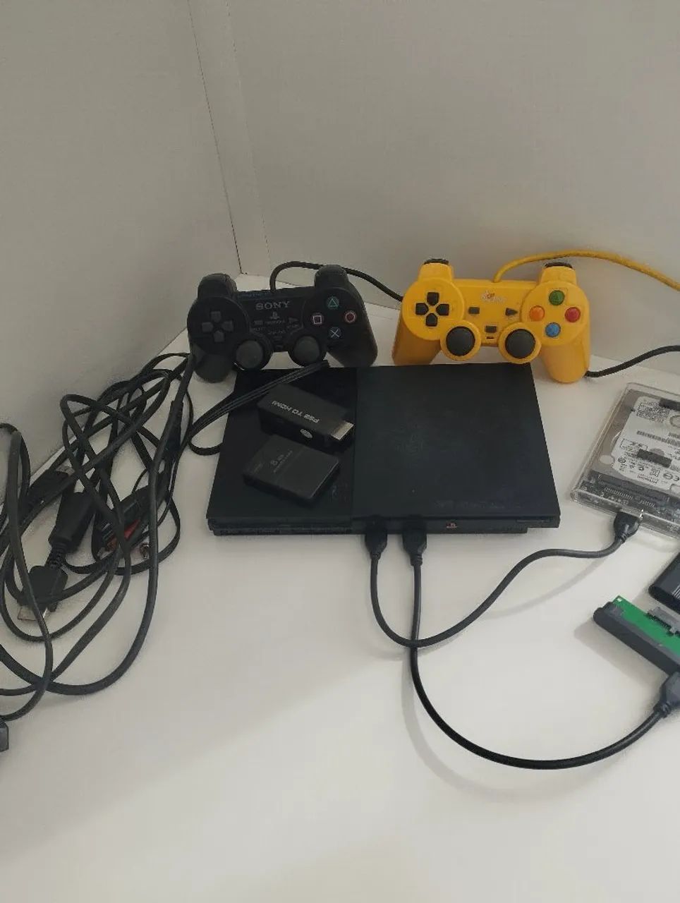 Playstation 2 slim com hd  - Foto 3