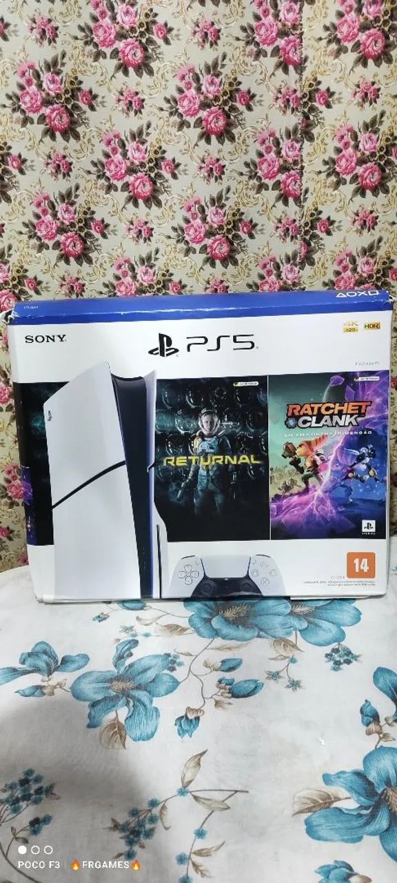 Playstation 5 slim com leitor 1TB  - Foto 2