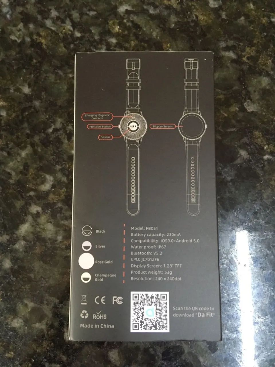 Relógio Smartwatch Bettdow FB051 - rosa - Foto 2