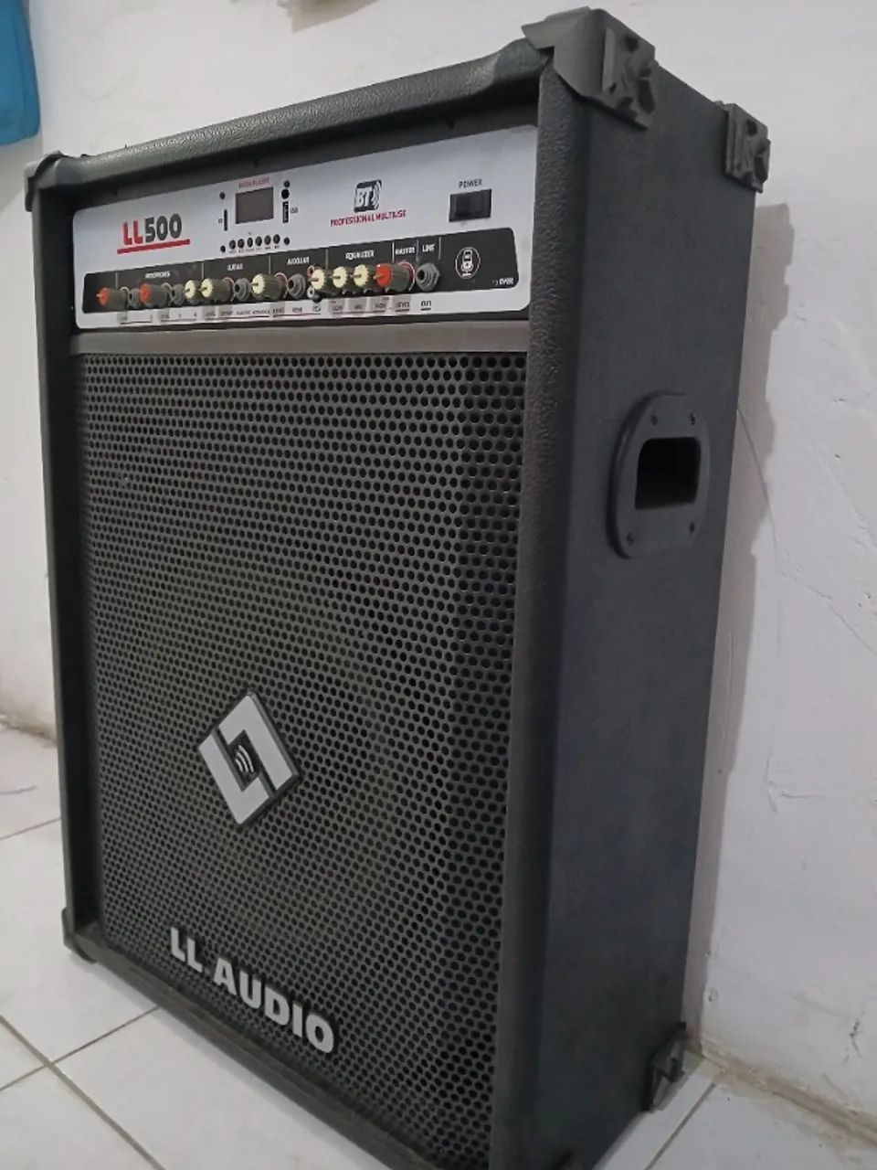 Caixa de som LL 500 Profissional Auto Falante 15 polegadas
