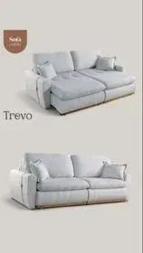 Sofá Retrátil Reclinável Linho 2,10m - (Entregamos)! - Foto 4