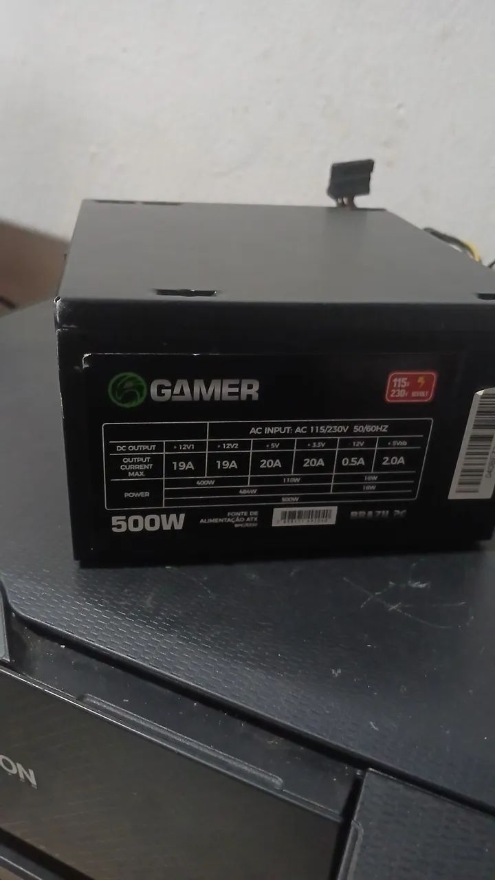 Fonte Gamer 500W - Foto 2