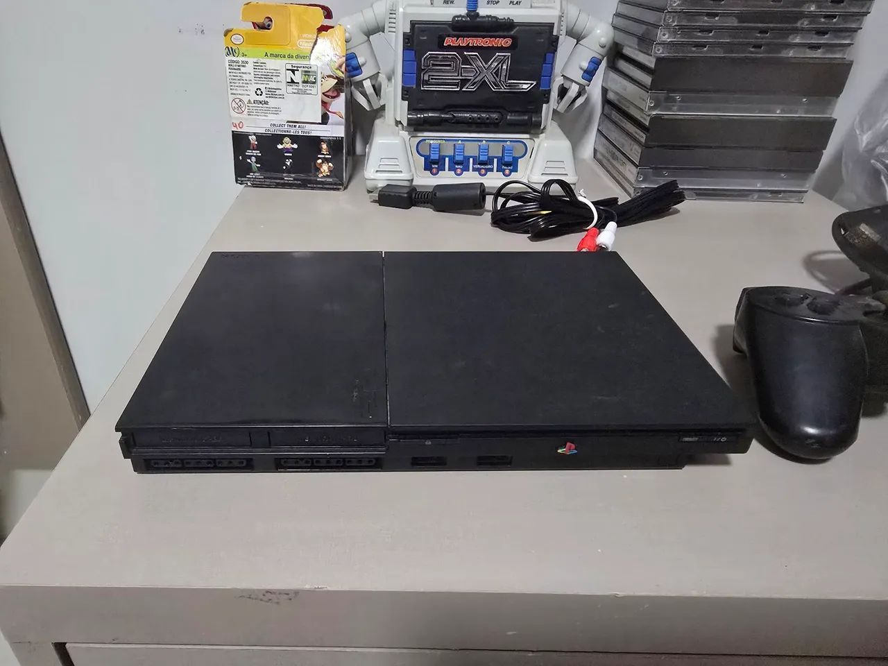 Ps2 slim com defeito - Foto 4